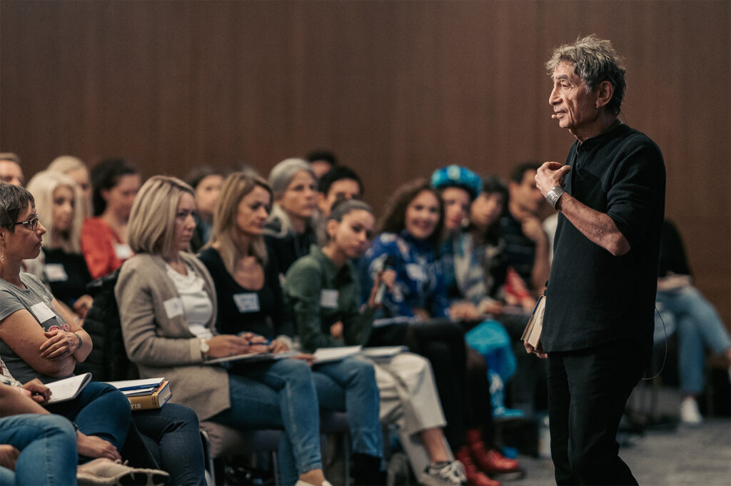 Gabor mate; audience1